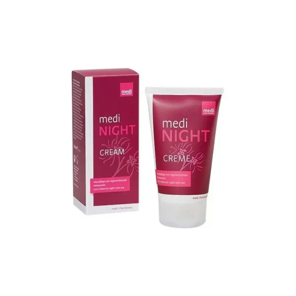 medi night creme | Me-P500005<div class="copy-sku-container" data-sku-value="Me-P500005">
                <span class="copy-sku-btn">
                    <span class="copy-button"></span>
                    <span class="msg">SKU gekopieerd</span>
                </span>
            </div> | Compressie Kousen